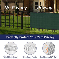 Privacy Fence Screen in garden setting