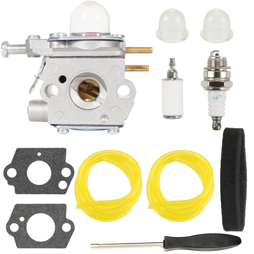 Pro Chaser Carburetor front view with included components