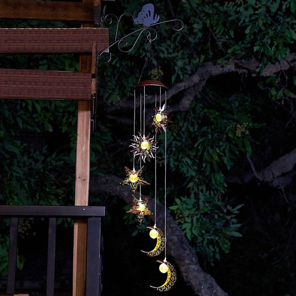 Product packaging of Tryme Solar Wind Chimes