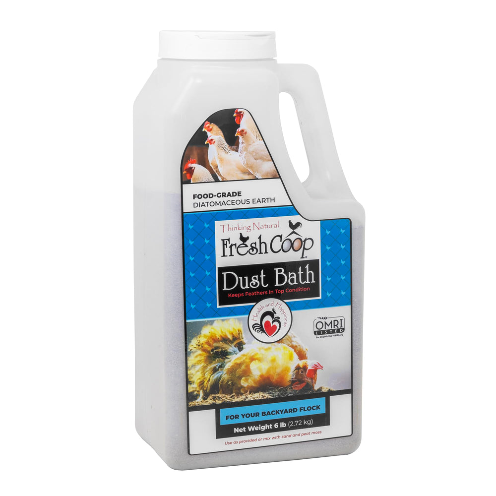 Progressive Planet Fresh Coop Dust Bath 6lb jug front view