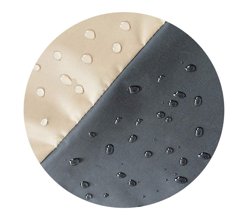 ProHome Direct Fire Pit Cover on a fire table outdoors