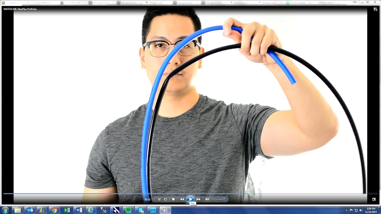 ProPulse UBERFLEX pressure washer hose packaging front view
