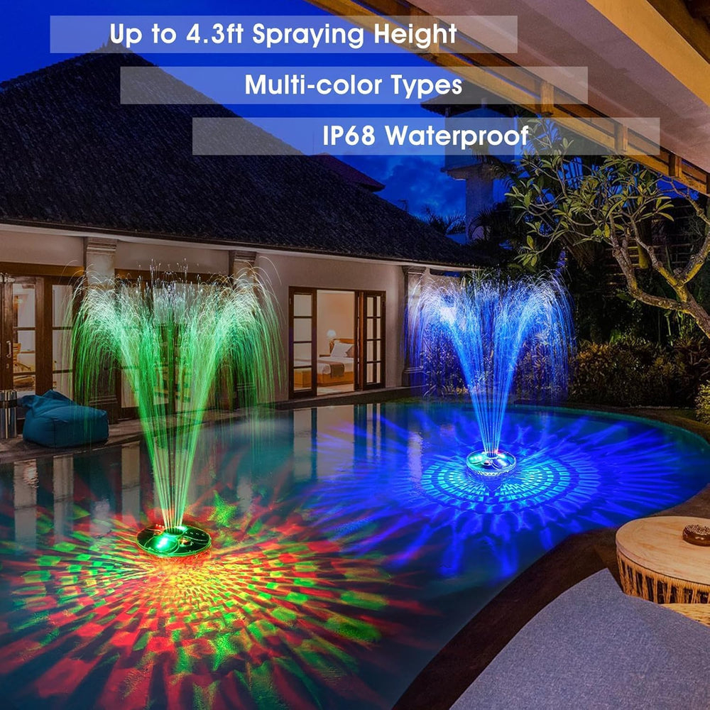 ProSplash Pool Fountain with remote control and lights