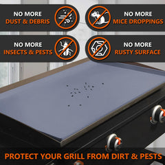 Protebox Silicone Griddle Mat displaying its heavy duty design