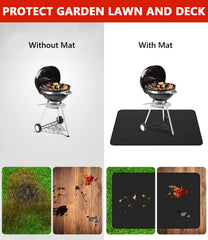Protebox Under Grill Mat showing heat-resistant silicone coating