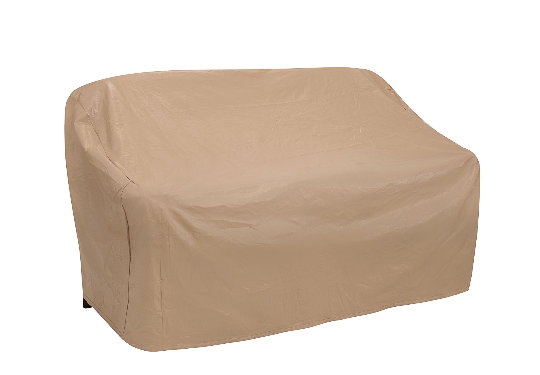 Protective Covers 2-Seat Glider Cover tan front view