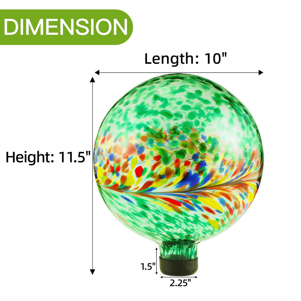 Protective rubber cap for VOREEN 10-inch glass gazing ball