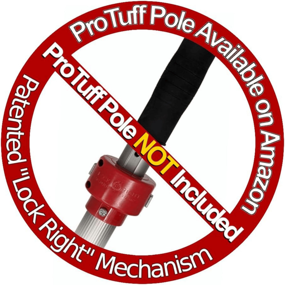 ProTuff Pool Pole Hanger in use with pool equipment