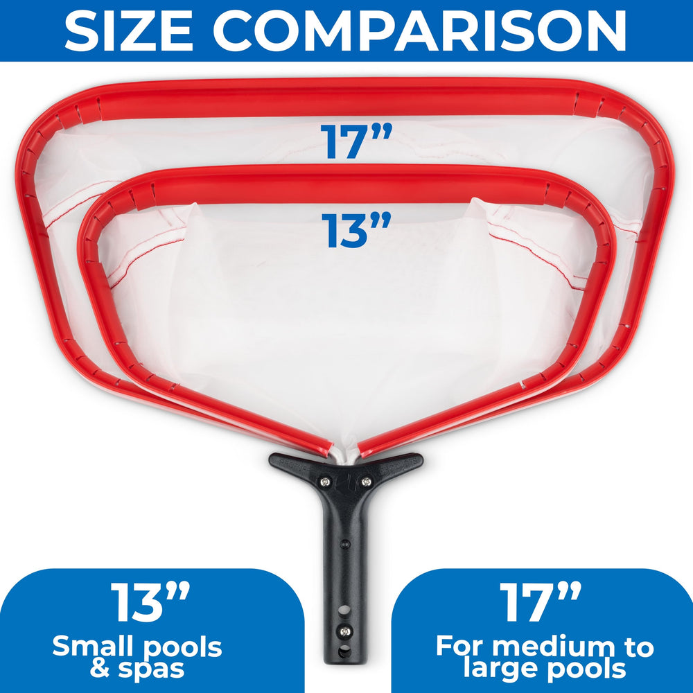 ProTuff Pool Silt Net against a clear pool water background