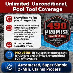 ProTuff Products rakes in use at a pool