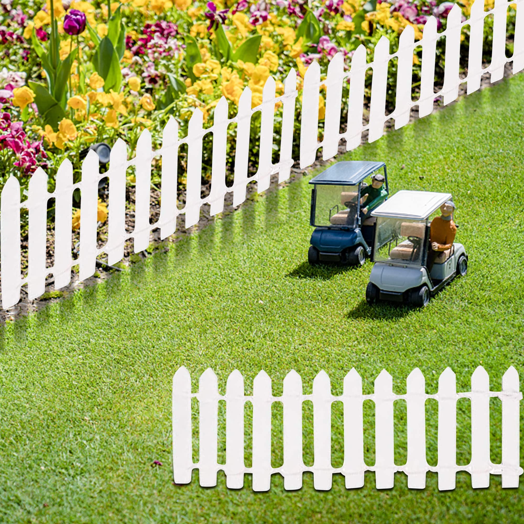 Prsildan Miniature Fairy Garden Fence - length measurement