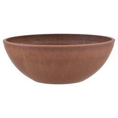 PSW Pot Collection 12-inch Low Bowl Planter in terra cotta
