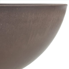 PSW Pot Collection 8-inch chocolate planter with succulents on a tabletop