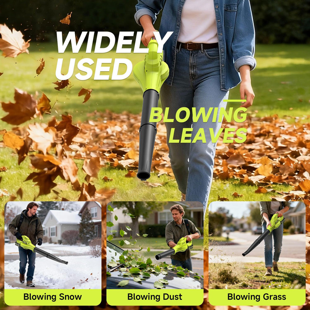 PULITUO Leaf Blower packaging and accessories