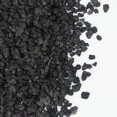 Pulovin 5 lbs black lava rocks in packaging