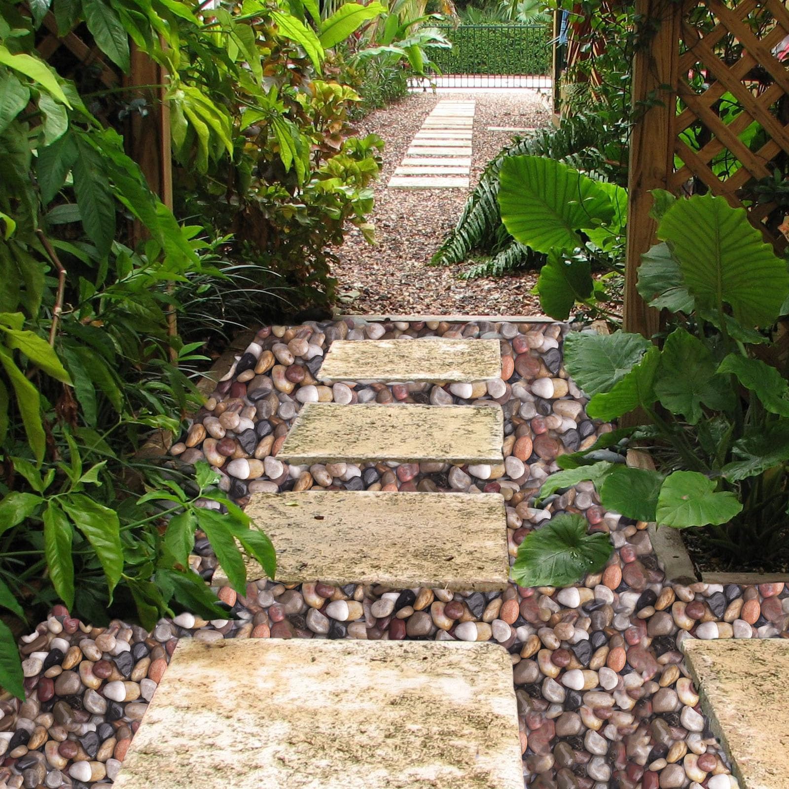 Pulovin decorative stones used in outdoor landscaping
