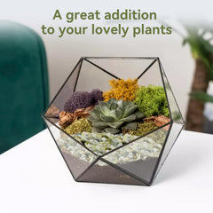 Pulovin Jade Pebbles displayed in a decorative glass jar