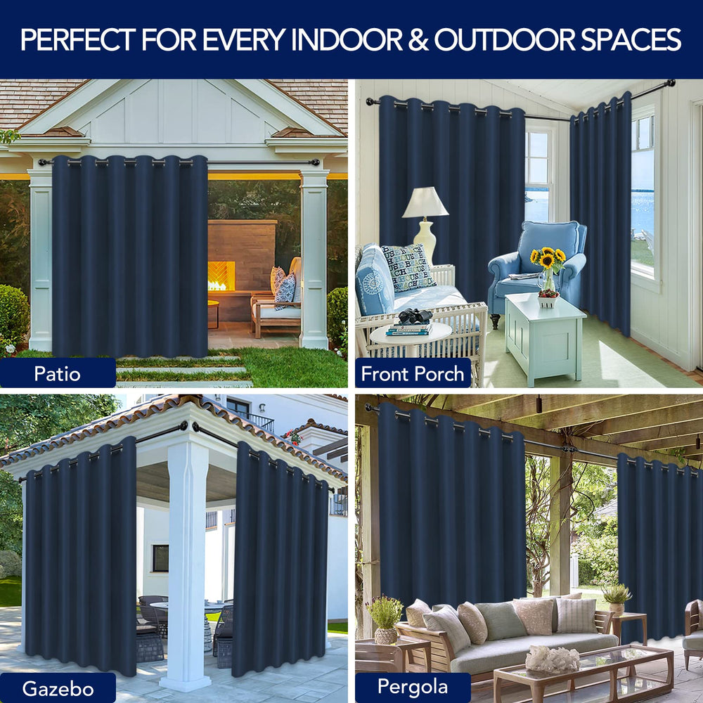 PureFit Outdoor Curtain showing fabric texture