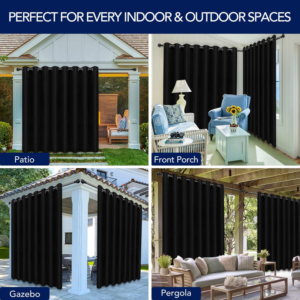 PureFit Outdoor Curtain showing fabric texture