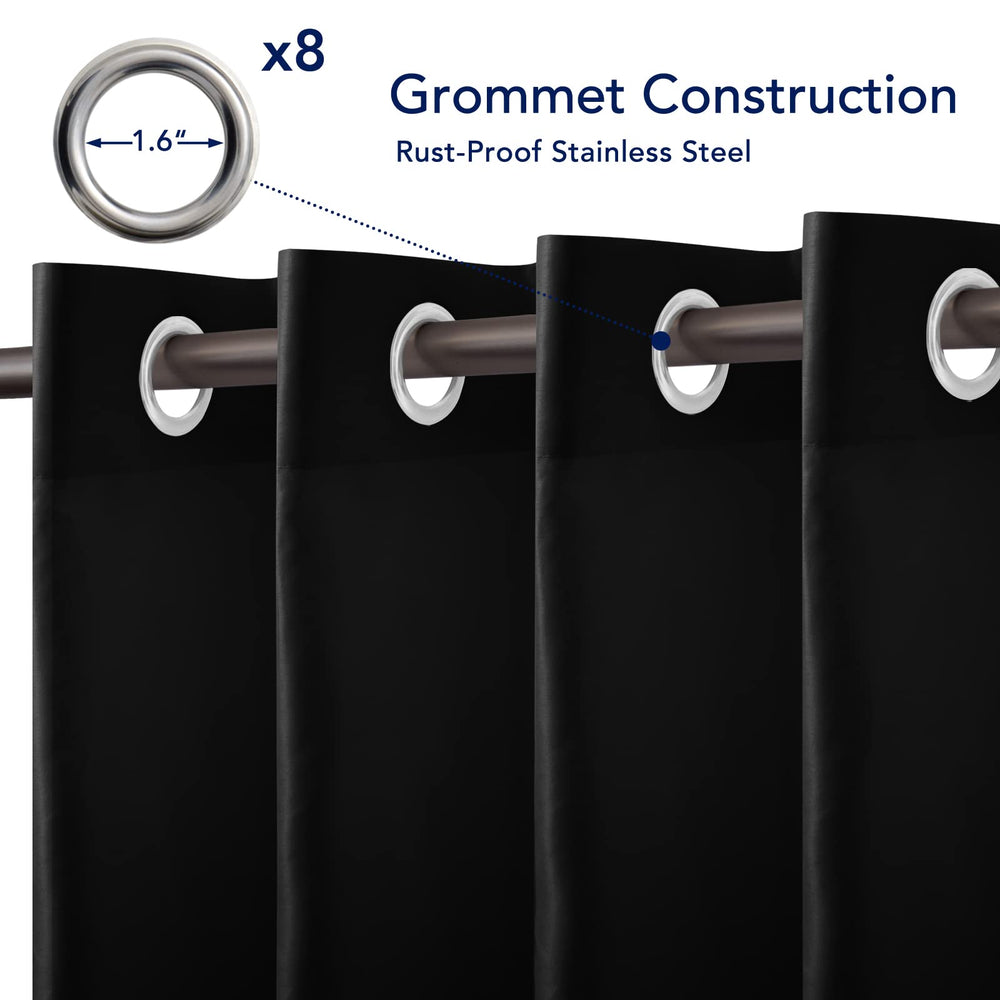 PureFit Outdoor Curtain showing UV protection feature