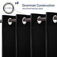 PureFit Outdoor Curtain showing UV protection feature