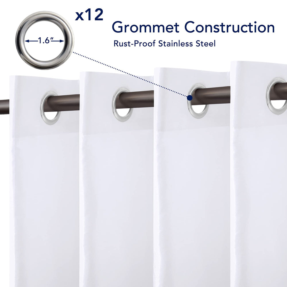 PureFit Outdoor Curtain showing waterproof fabric