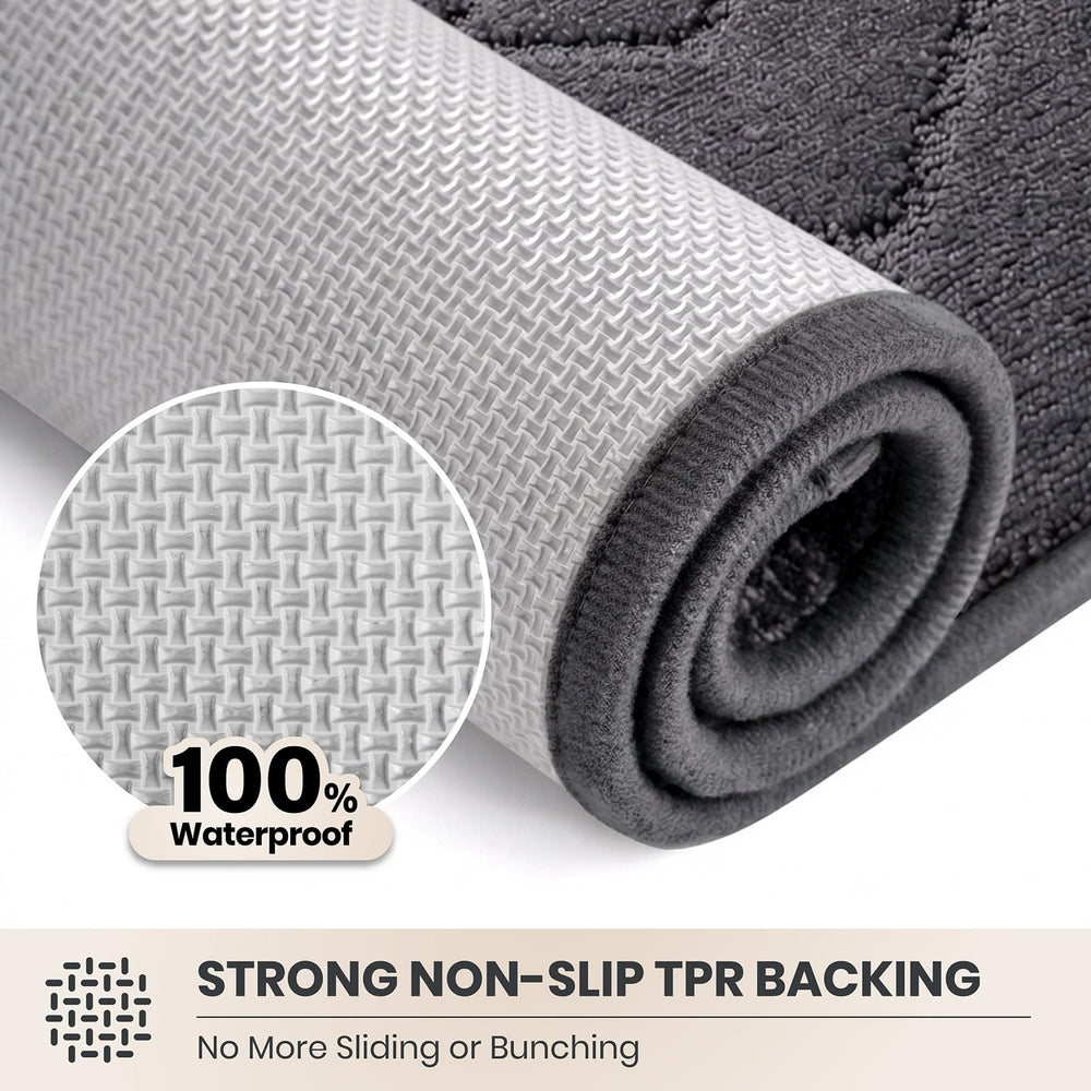 PURRUGS Dirt Trapping Door Mat folded showing thickness
