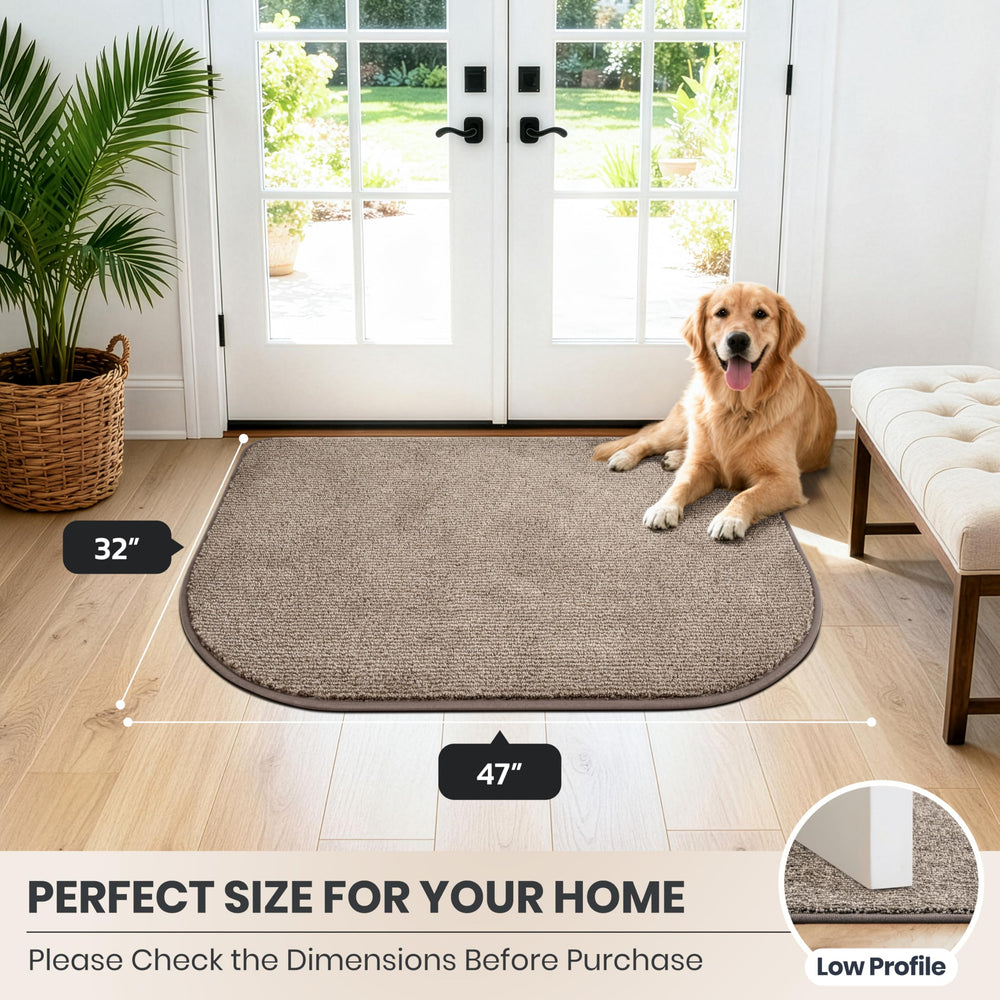 PURRUGS Dirt Trapping Door Mat on a clean floor