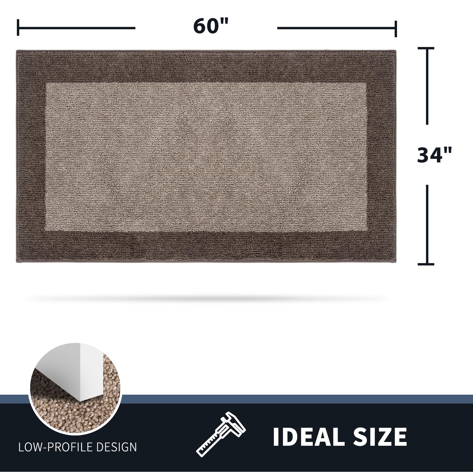 PURRUGS Dirt Trapping Indoor Door Mat packaging view