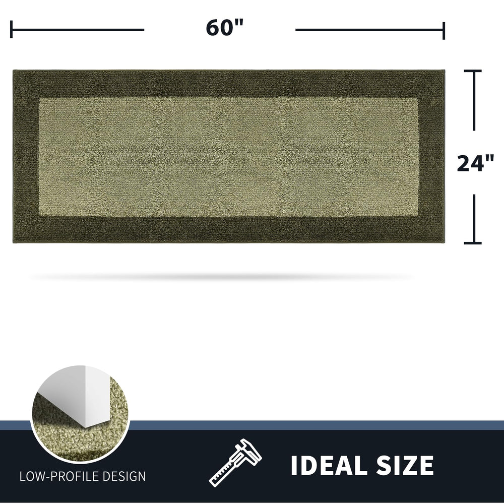 PURRUGS Hallway Runner Rug rolled for storage