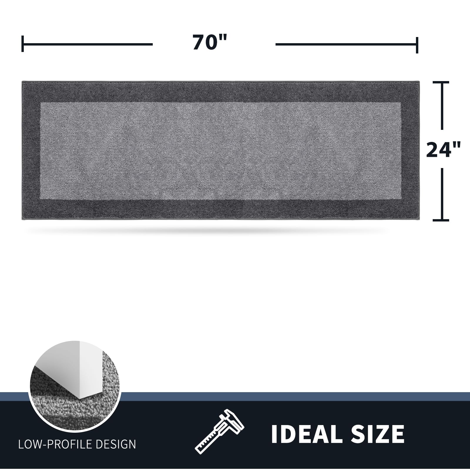PURRUGS Hallway Runner Rug showing durability and softness