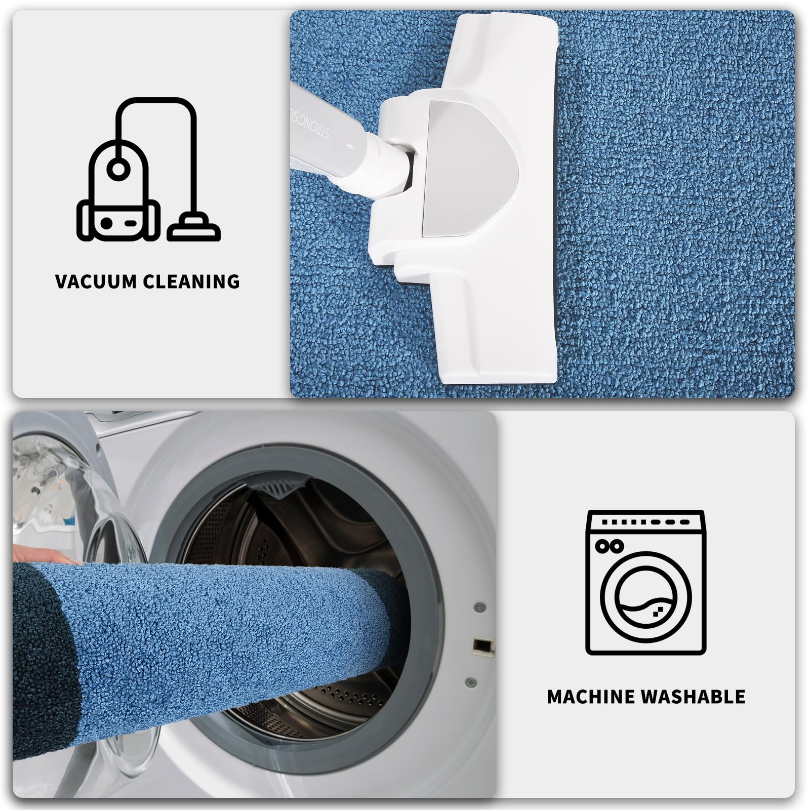 PURRUGS Indoor Door Mat in laundry room setting