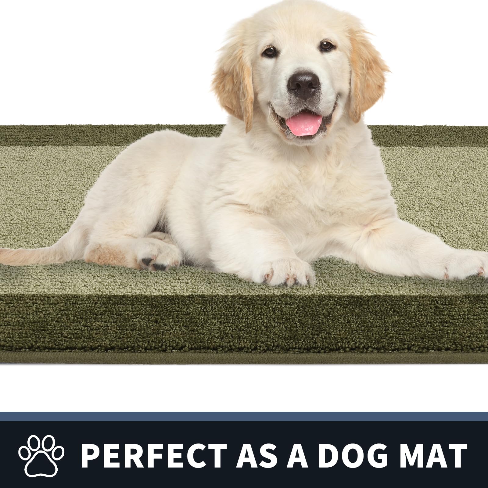 PURRUGS Indoor Doormat with non-slip backing close-up