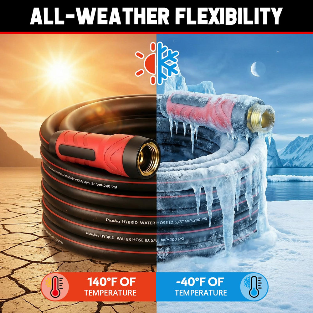 PUUKU garden hose packaging front view