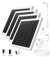 PUUQII Solar Panel Charger for Ring Cameras front view