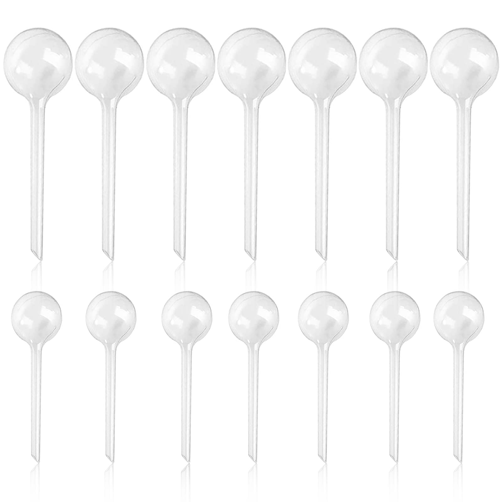 Pynqdfu 14 Pcs self-watering bulbs set with large and small globes