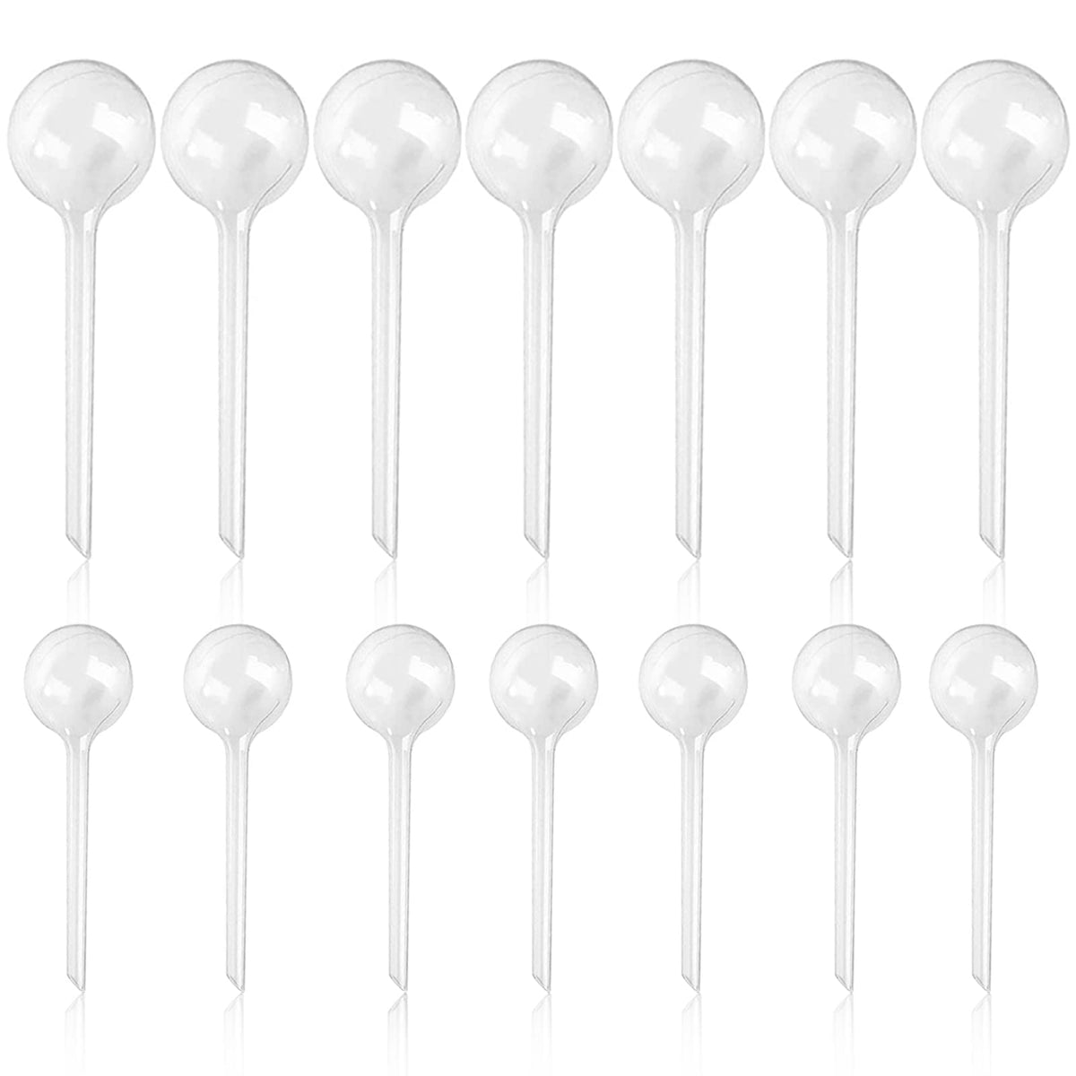 Pynqdfu 14 Pcs self-watering bulbs set with large and small globes
