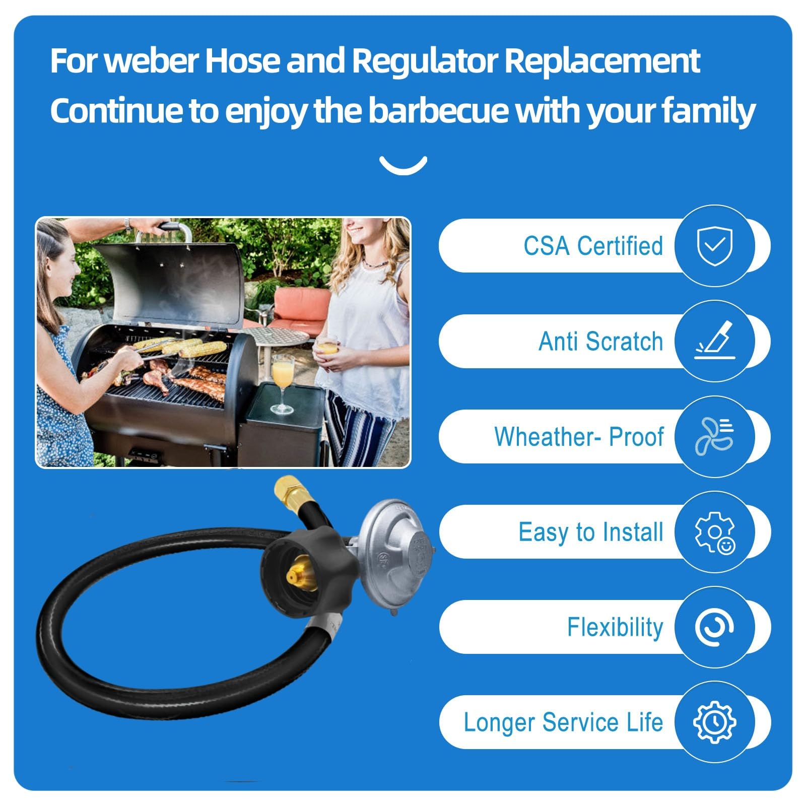 PYXGLAQ Hose and Regulator Kit packaging