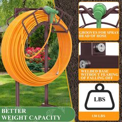 Qatsrin Garden Hose Holder side view showing height