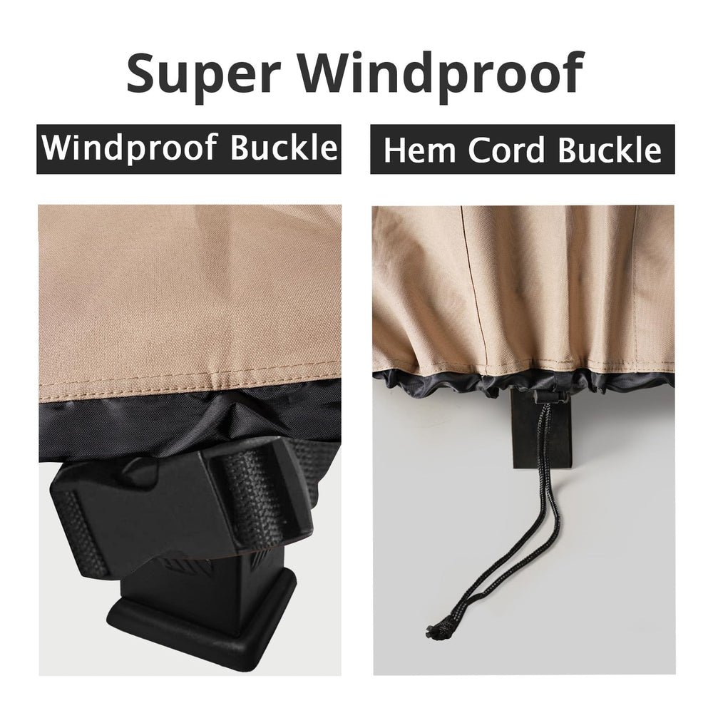 QH.HOME fire pit cover packaging front