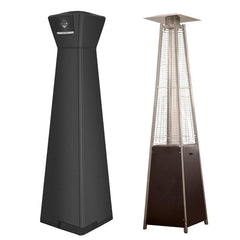 QH.HOME Pyramid Patio Heater Cover in Camel, front view