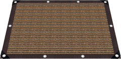 QHAIYYBF 80% Shade Cloth 3x10FT front view with grommets
