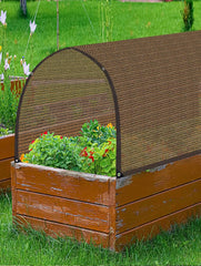 QHAIYYBF Garden Shade Cloth in a garden setting