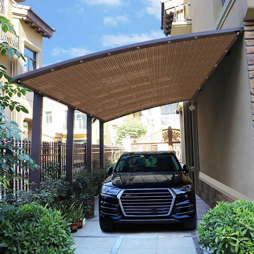 QHAIYYBF Shade Cloth 10x14FT rolled up