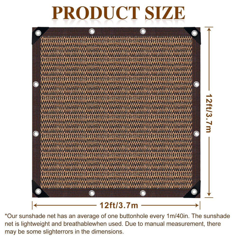 QHAIYYBF Shade Cloth with grommets for easy installation