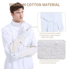 QHZHANG Sting Proof Bee Suit side view with detachable veil