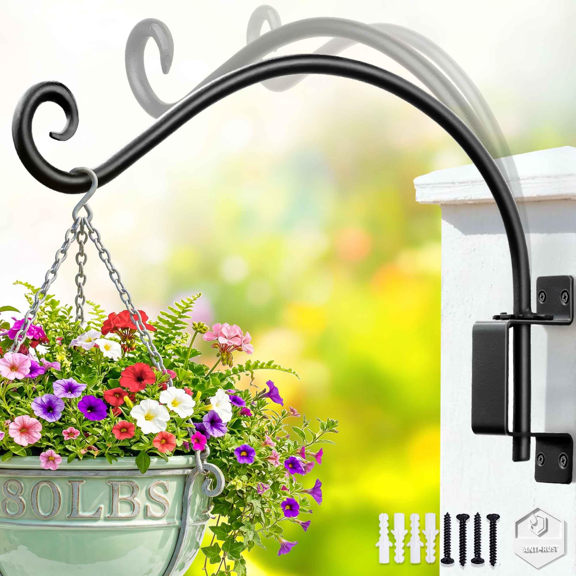 Qiang Ni Plant Hanger 22 Inch front view with mounting hardware