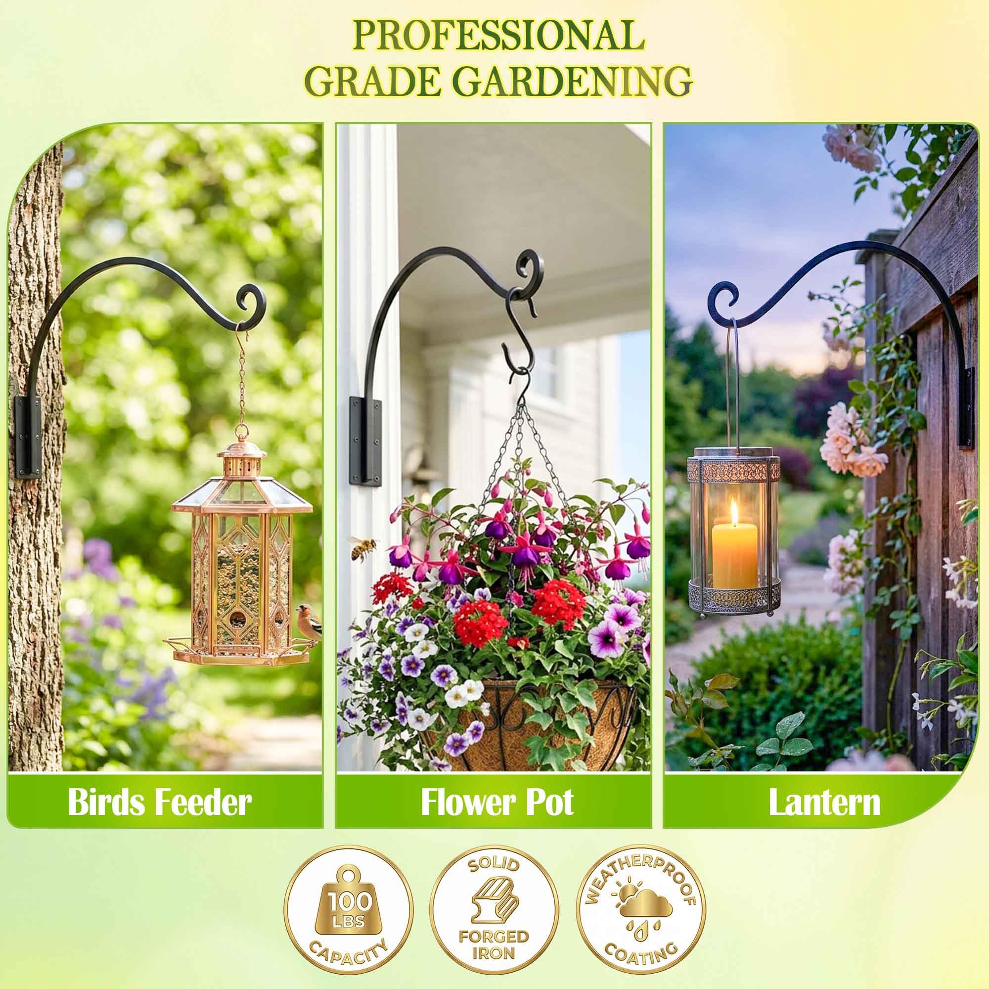 Qiang Ni plant hanger bracket package contents