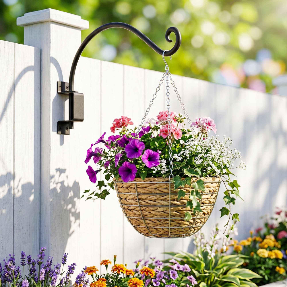 Qiang Ni Plant Hanger outdoor setup in garden