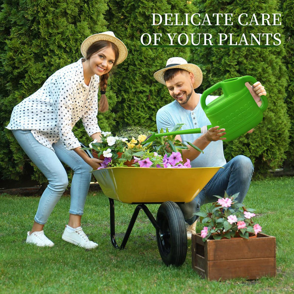Qilebi 2 Gallon Watering Can with detachable shower head